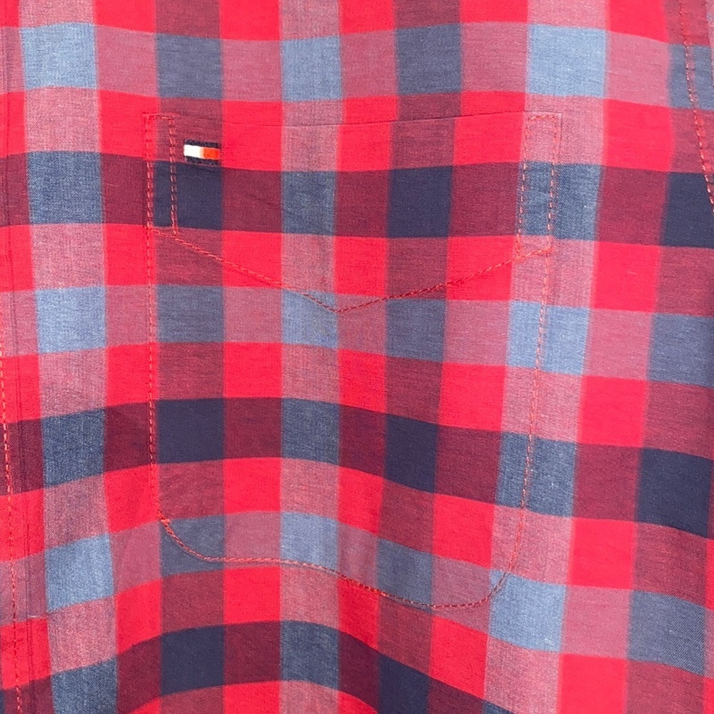 Tommy Hilfiger Men’s Tonal Check Shirt - Picture 7 of 8